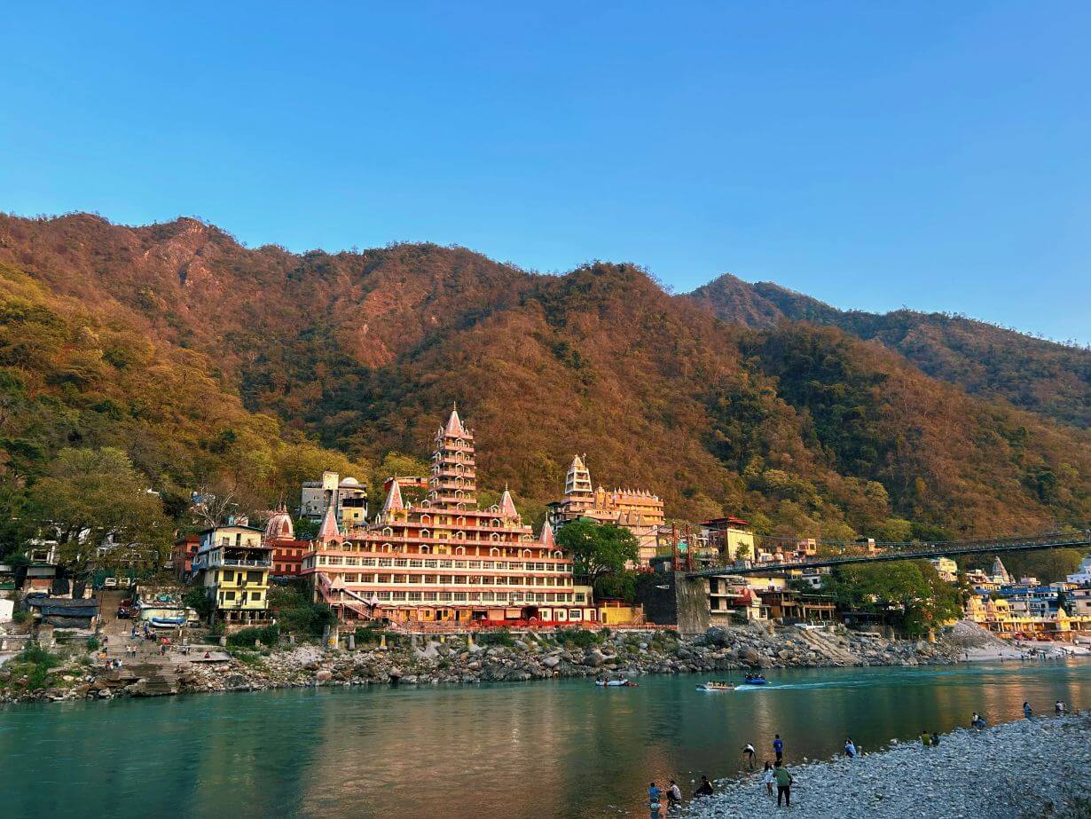 Rishikesh and the Ganga in Uttarakhand, India 
