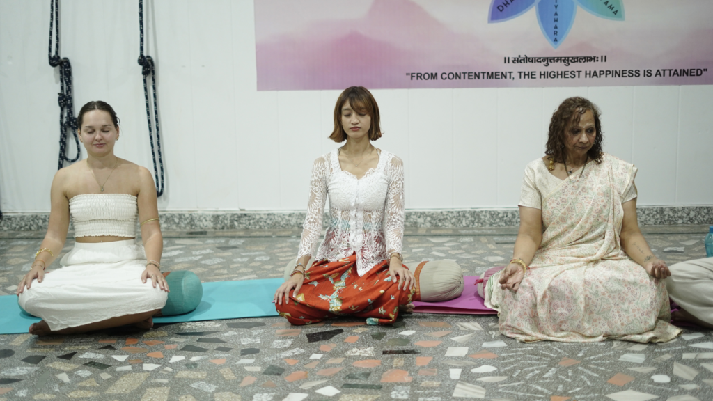 Meditation yoga in Rishikesh